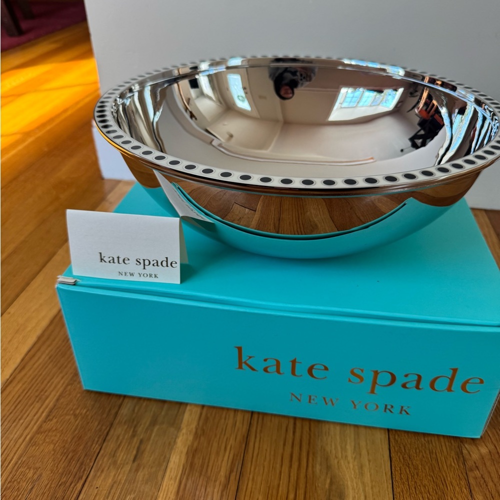 Kate Spade Silver Decorative Bowl